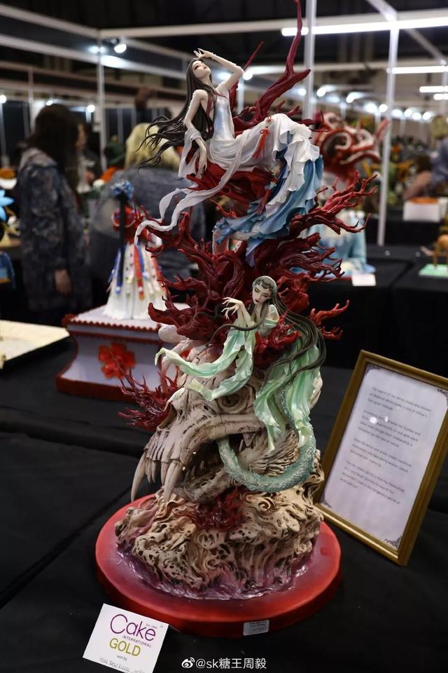 翻糖蛋糕是什么意思，婚礼蛋糕的寓意是什么（有人靠翻糖蛋糕斩获国际大奖）