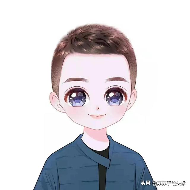 动漫男生头像可爱呆萌，念七 可爱动漫呆萌男生头像微信（阳光又帅气的男生卡通动漫头像）