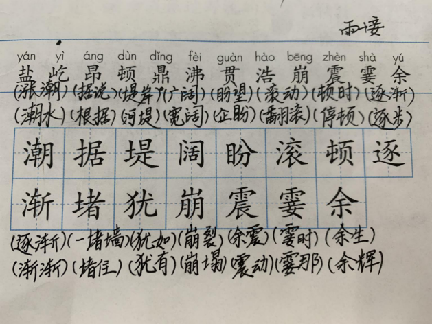 风号浪吼是什么意思，风号浪吼什么意思（四年级上册《观潮》教学知识重点）