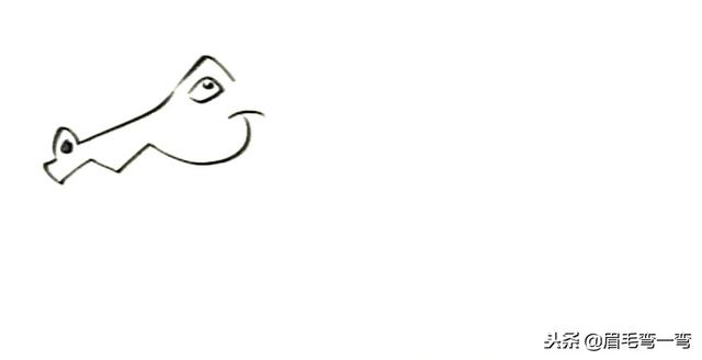 鳄鱼的简单画法，简笔画：教你如何画鳄鱼