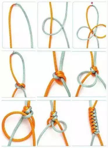 吊坠绳子伸缩打结方法图片