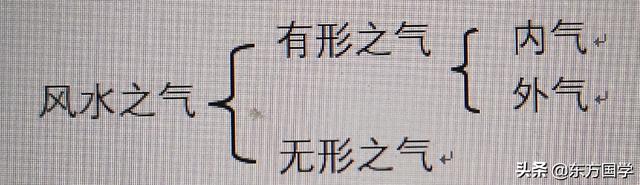 风水学放水是什么意思，风水里说的放水什么意思（一、风水的物质基础—有形之气）