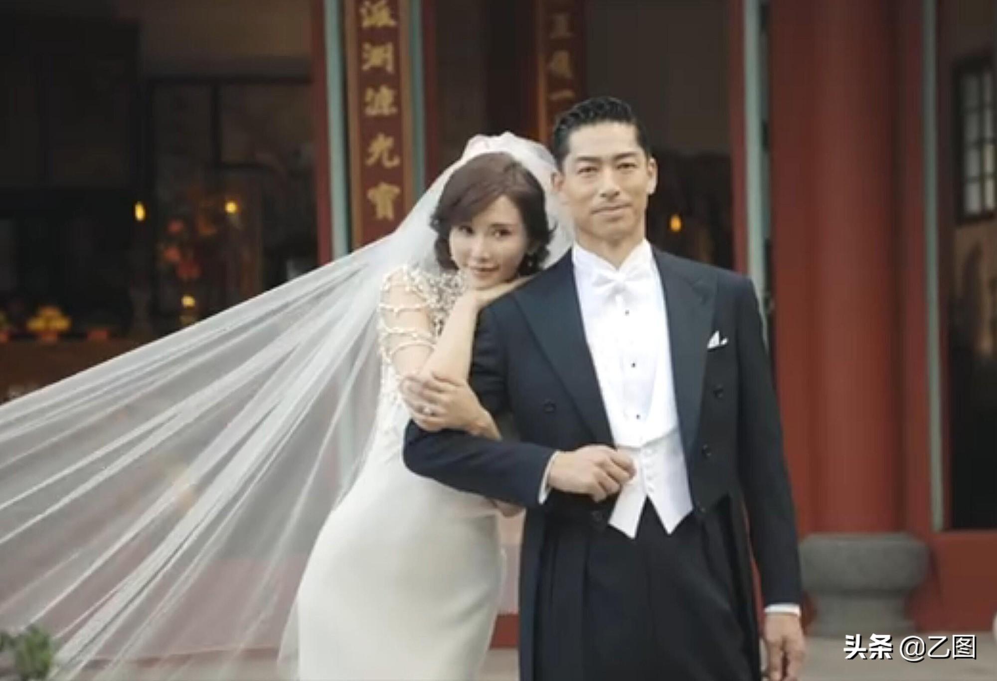林志玲和黑泽良平在台南举行大婚，甜蜜亲吻，网友：祝福祝福