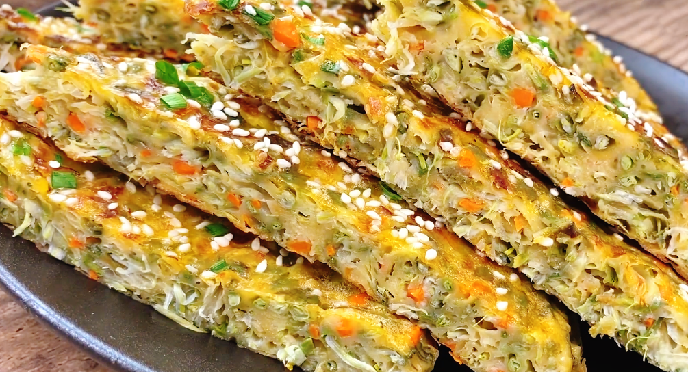 圖片[8]-【槐花雞蛋餅】做法步驟圖 鮮香入味 好吃又解饞-起舞食譜網