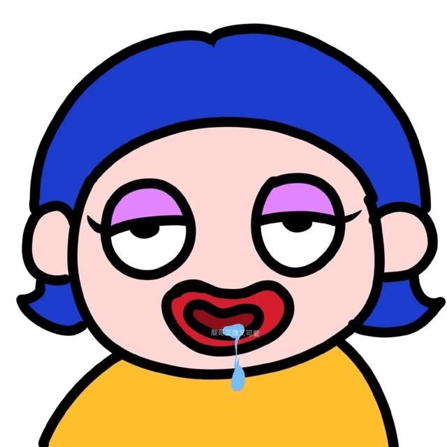 好看的微信女生头像，好看的微信头像女 沙雕可爱卡通闺蜜头像（简笔画短发）