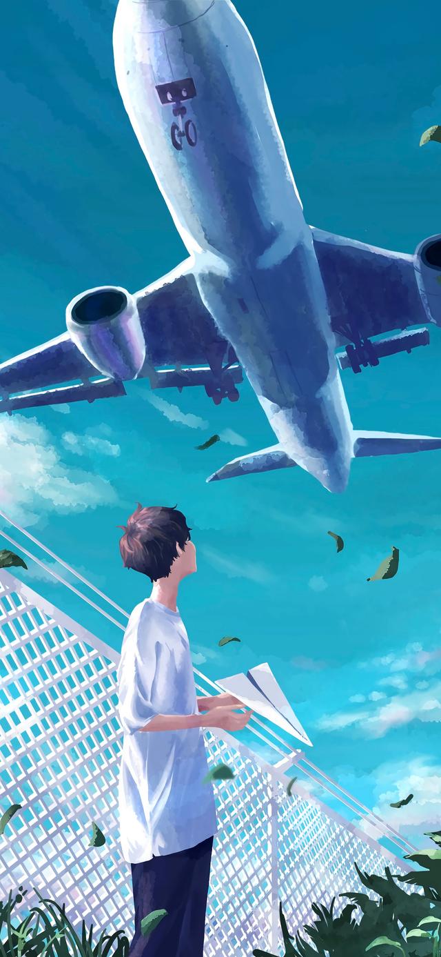 动漫照片，动漫照片男生霸气（分享一些好看的治愈系动漫插画壁纸图片）