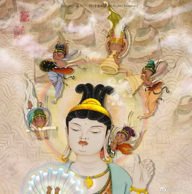 又胖又萌又可爱的图片，胖胖可爱的呆萌情侣头像微信（把千寻、周迅画成圆脸美人）