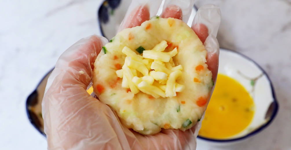 圖片[4]-【土豆芝士球】做法步驟圖 營養豐富 孩子多吃個子長得高-起舞食譜網