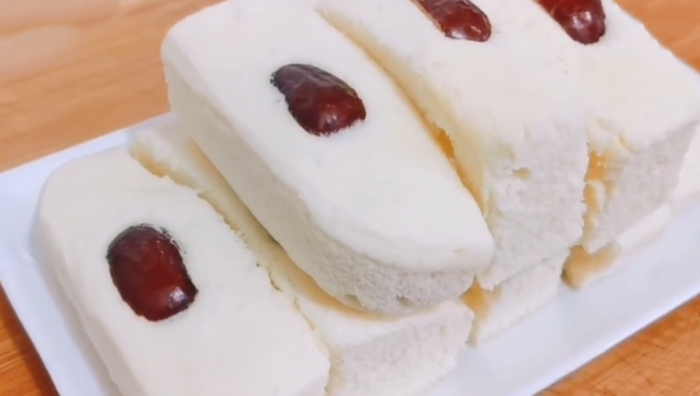 【酸奶蛋糕】做法步骤图 不用烤箱 细腻香甜好吃不上火-起舞食谱网