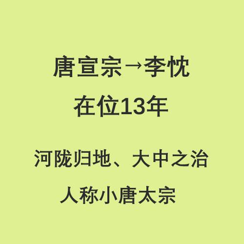 唐朝皇帝顺序表，唐朝皇帝列表（半分钟了解唐朝21位皇帝）