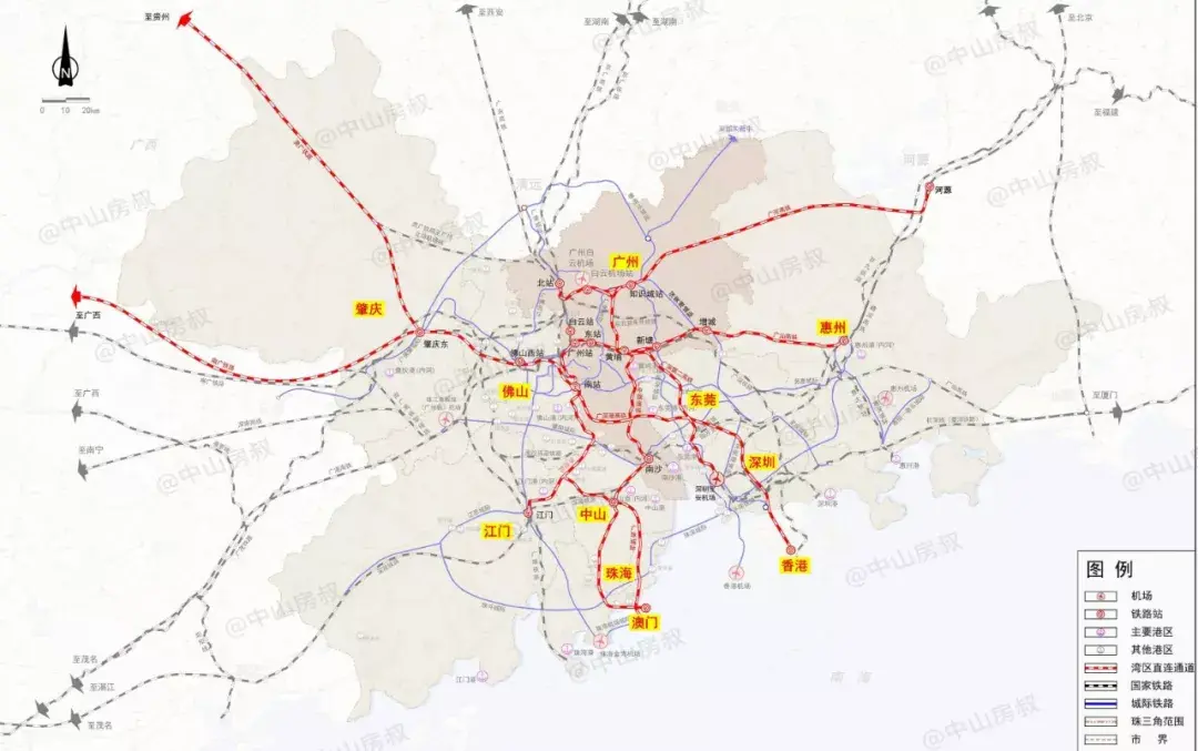 中山高铁站在哪里，中山有几个火车站、高铁站（中山横栏将新建高铁站）