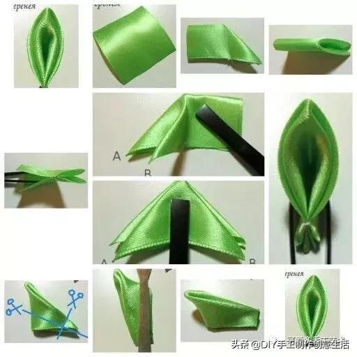 手工小魔盒制作方法，手工小魔盒制作方法步骤（丝带剪一段对折拼一拼）