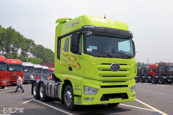 挂车图片(这8种颜色解放j7牵引车) - 赤虎壹号