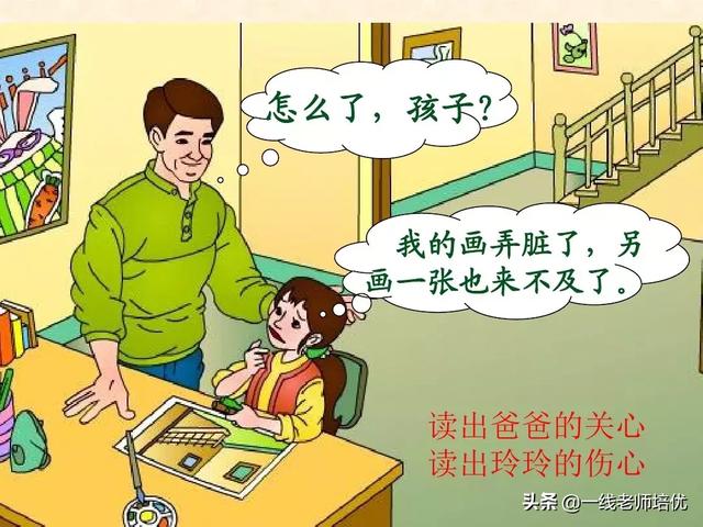 伤心地什么填词语，难过地什么填词语（部编版小学语文二年级上册第5课《玲玲的画》重点知识+图文解读）