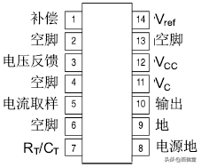 电源ic引脚功能，变频器电路常用IC引脚功能图