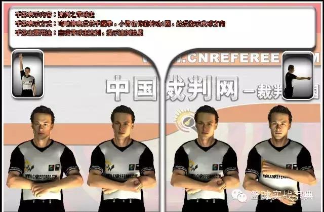 图解:NBA官方裁判手势，篮球裁判最新手势（篮球规则和裁判的判罚手势你知道多少）