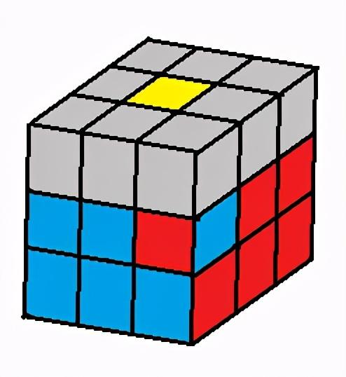 魔方第一层公式，魔方第一层快速形成立体十字（只用两条公式复原魔方）
