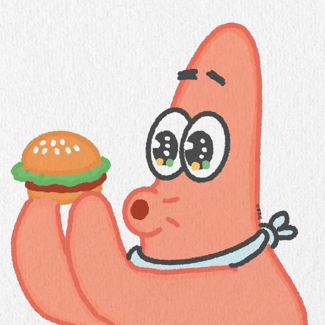 海绵宝宝派大星图片，海绵宝宝❤派大星，微信头像（派大星系列）