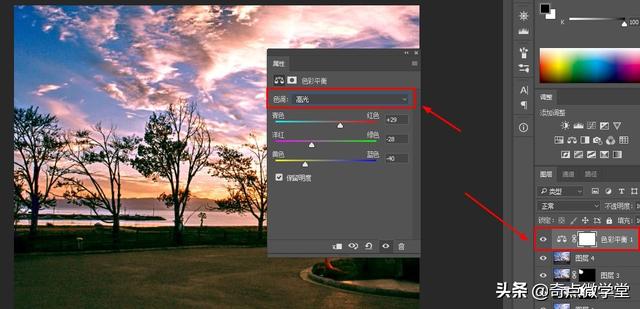 如何利用PS给风景图片调色，ps怎样给风景照片调色（风景天空暖色调是这样调出来）