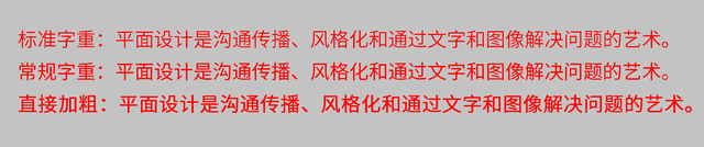 ps字体怎么加粗，使用ps给文字加粗的几种方法（你不懂字重是会被嘲笑的）