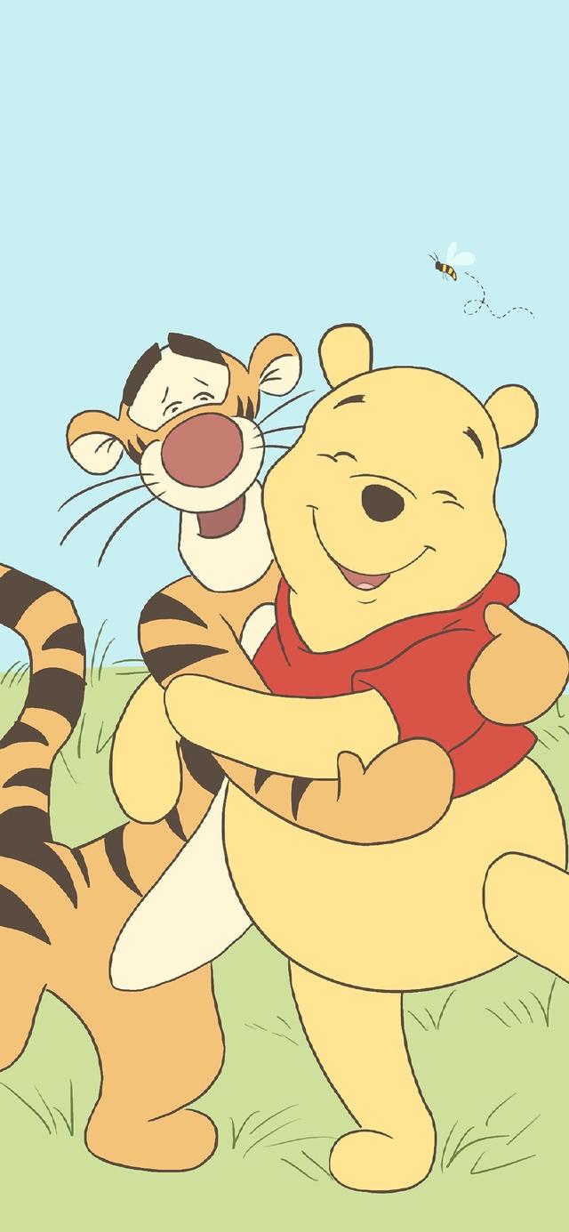 小熊维尼系列，小熊石膏娃娃图片（小熊维尼可爱壁纸）