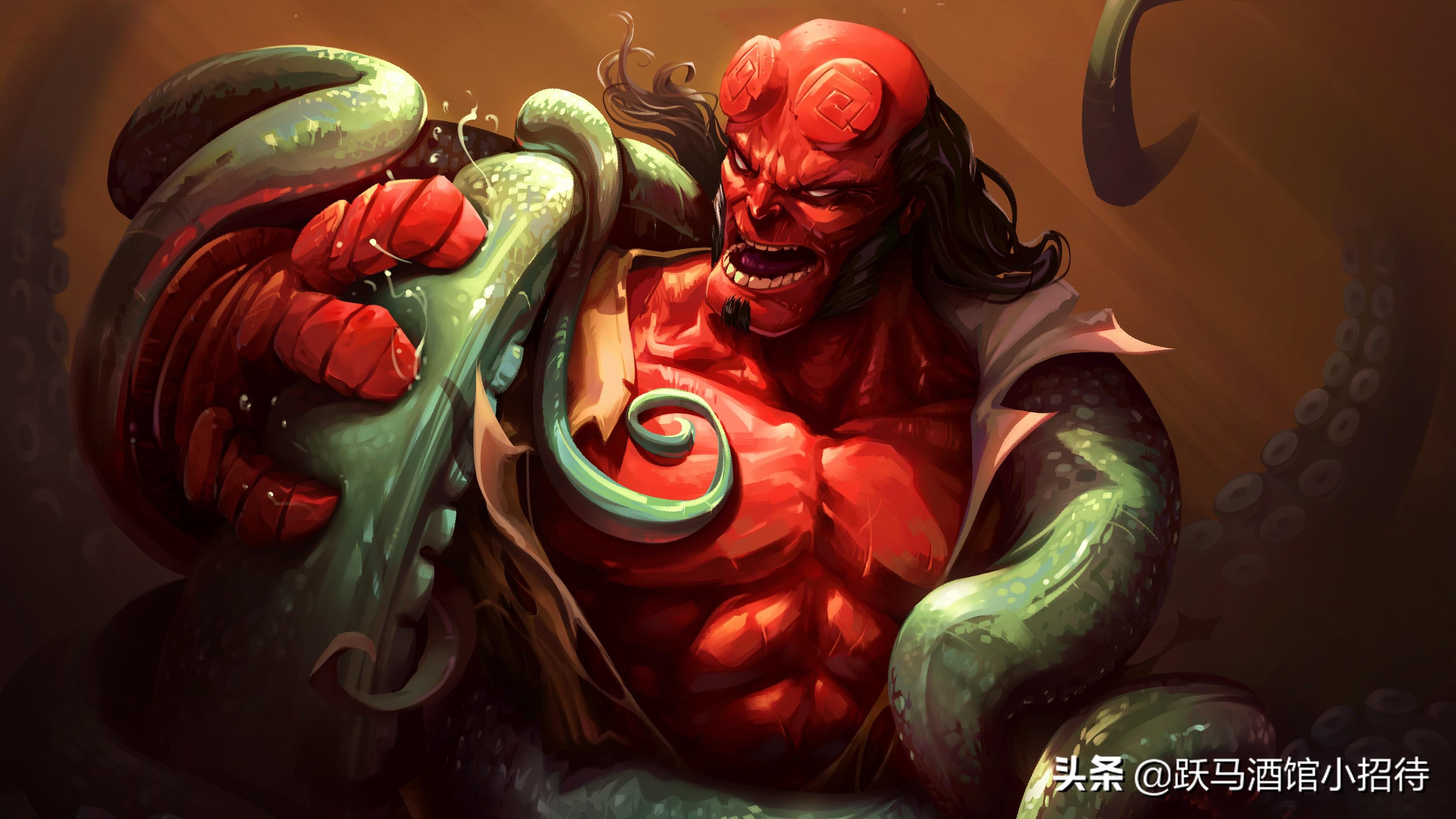 《地狱男爵》中的黑暗怪物:死亡天使