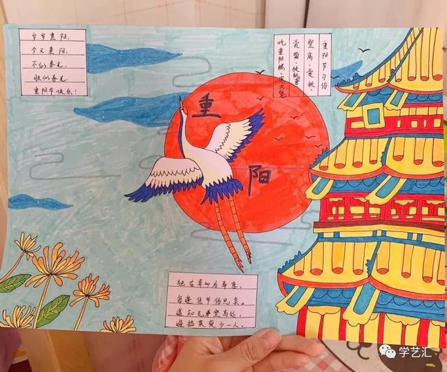 重阳节手抄报内容大全，重阳节手抄报内容大全尊老爱老内容（2021重阳节手抄报+主题画+主题环创）