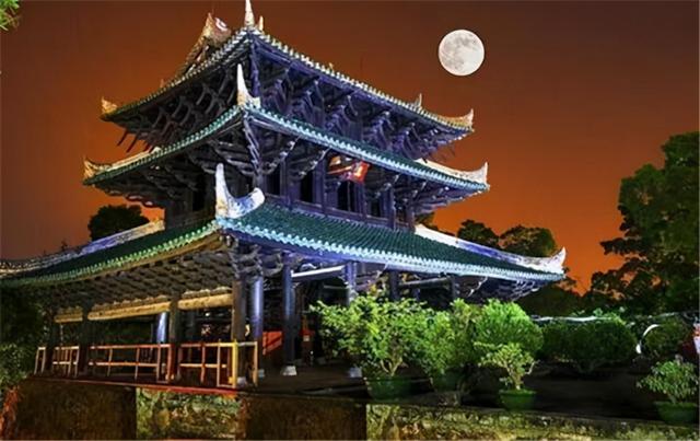 真武阁里的神仙，屹立400余年未倒塌