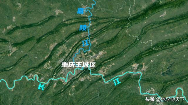 重庆为什么叫山城，成都好玩还是重庆好玩（卫星地图带你了解这座网红城市诞生的基因）