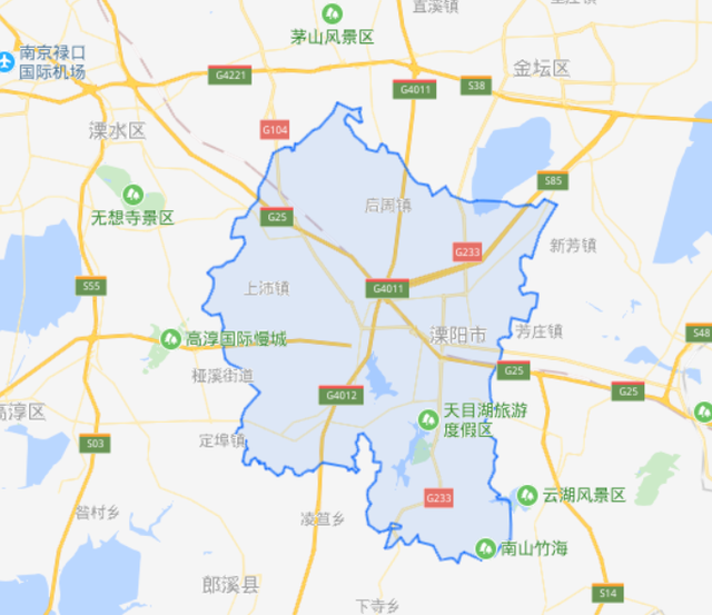 溧阳属于哪个市,溧阳归哪个城市管辖(属于"南京都市圈")