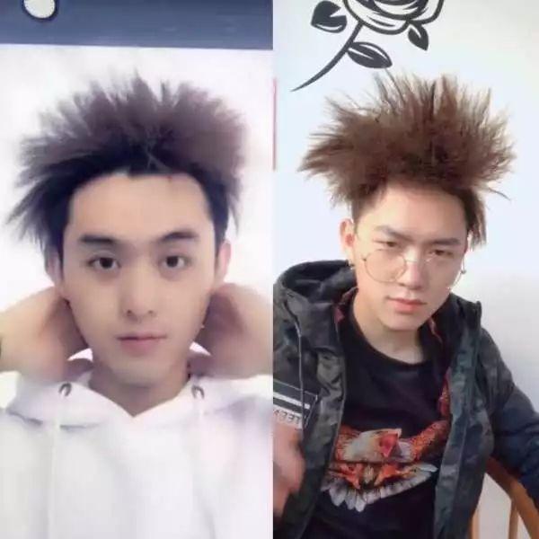渣男锡纸烫发型图片男，渣男锡纸烫（火遍全网的“渣男锡纸烫”）