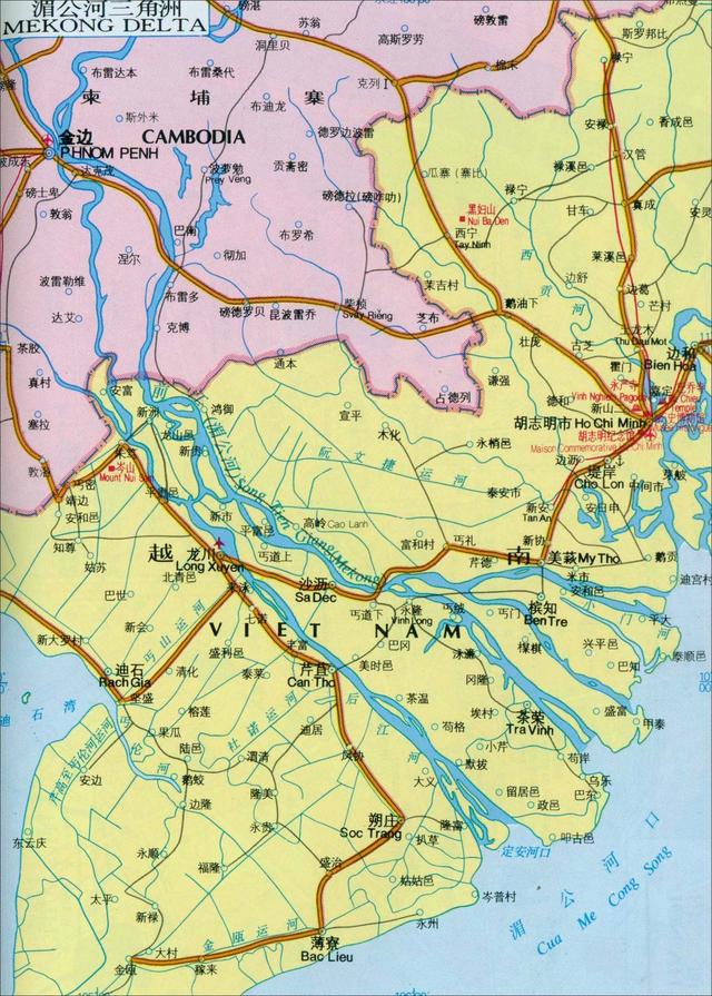 湄公河在哪个国家，湄公河发源于哪个国家（为什么中南半岛上的湄公河三角洲）