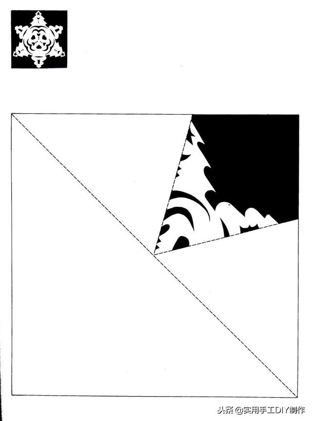 100种剪纸窗花教程图解，窗花剪纸教程图解（40多种雪花窗花剪纸图案）