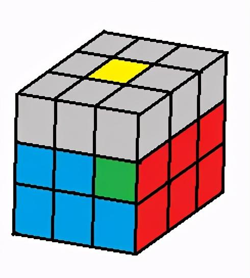 魔方第一层公式，魔方第一层快速形成立体十字（只用两条公式复原魔方）