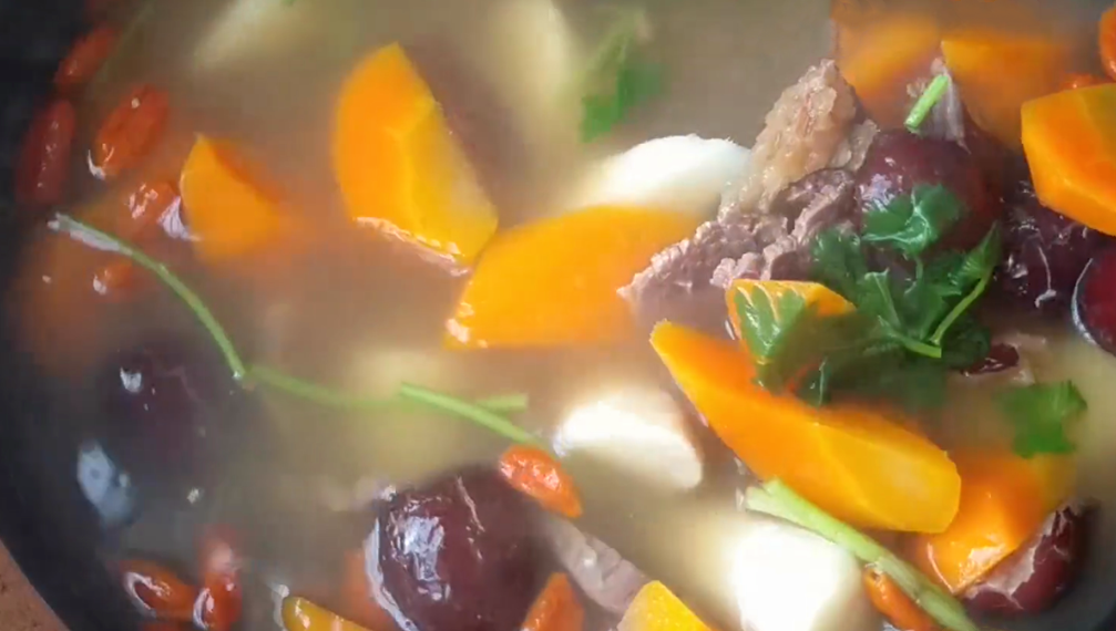 图片[6]-【山药牛肉羹】做法步骤图 汤鲜味美 天冷常给家人煲来喝-起舞食谱网