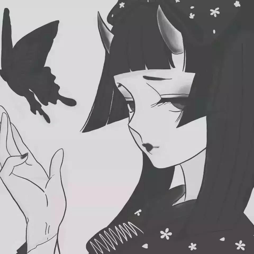 陆川泫 暗黑丧系救赎背景图，微信头像，陆川泫 暗黑丧系救赎背景图（暗黑风格的丧系头像！）