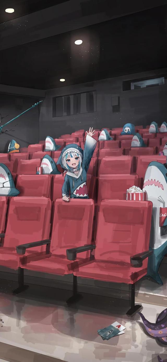 鲨鱼娘-噶呜古拉 小鲨鱼，微信头像，鲨鱼娘-噶呜古拉 小鲨鱼（美图壁纸第72期）