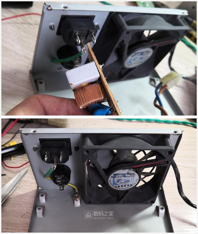 atx电脑电源维修图解，0~10A的ATX电源改可调电源全过程