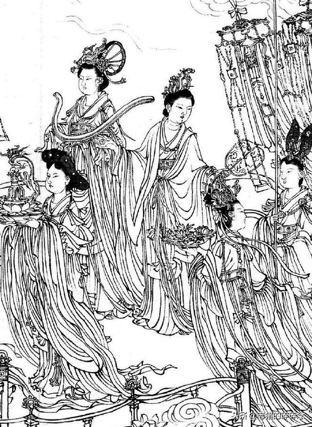 神仙图，神仙图片仙气飘飘（一组吴道子笔下的神仙图）