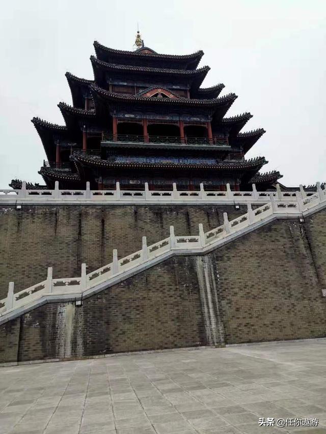 渭南清渭楼风光，秦故都清渭楼曾经有过辉煌