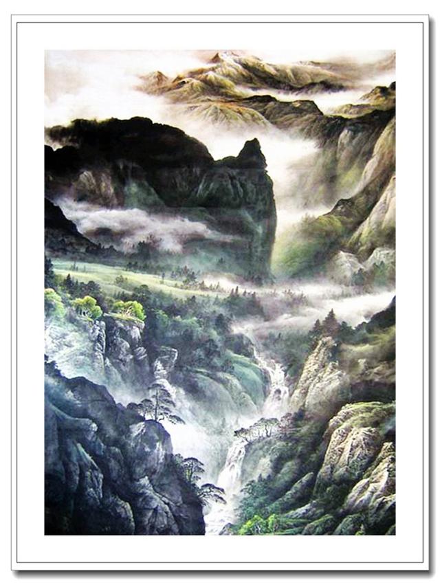 俞祖德山水画技巧，俞祖德画家《意境是山水画的特色》