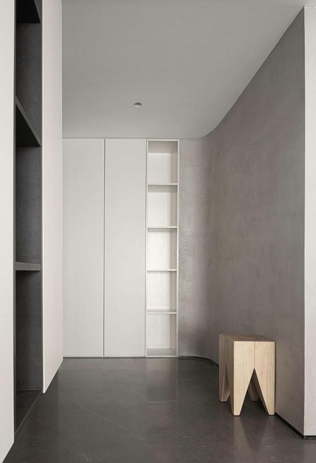 无门套门效果图，新款门套的效果图（他坚持不装门窗套）