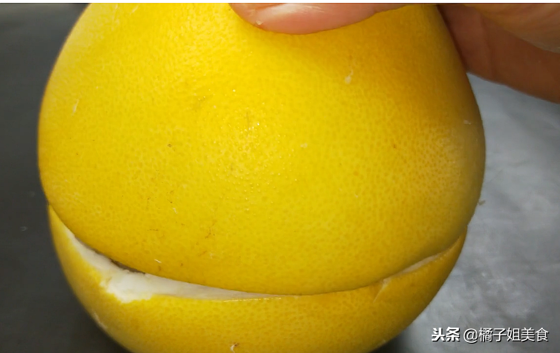 圖片[12]-柚子剝皮新方法 一招就能把柚子剝的干干凈凈-起舞食譜網