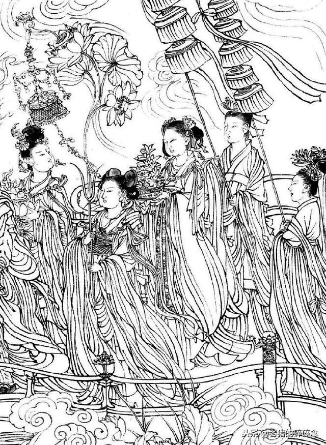 神仙图，神仙图片仙气飘飘（一组吴道子笔下的神仙图）