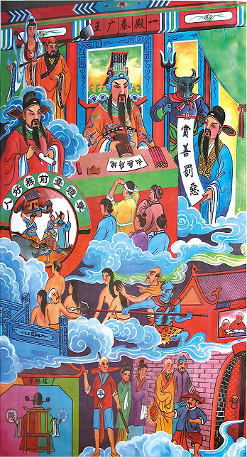 冥王和阎王的区别(女娲九次转世都是谁)