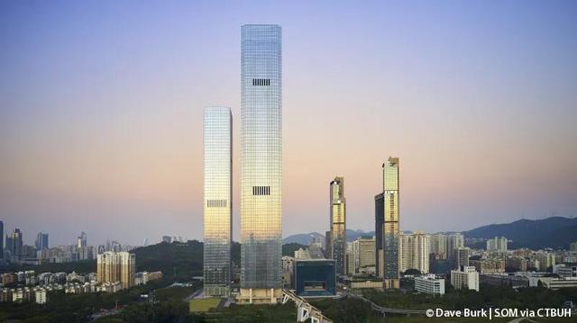 深圳十大高楼排名，世界第一高楼2400米（于2020年竣工的全球十大摩天楼）