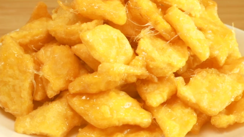 【拉丝脆皮鸡蛋】做法步骤图 3个鸡蛋做一盘 个个鼓大泡-起舞食谱网