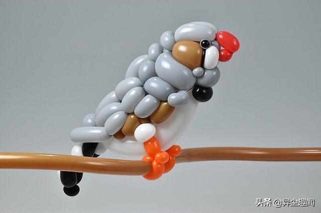 用气球做小动物教程，教你用气球做小狗的方法（日本艺术家用气球制作了令人难以置信的动物模型）