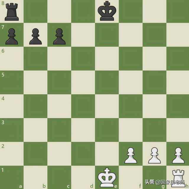 国际象棋棋谱初学，国际象棋棋谱详解图（五分钟国际象棋零基础入门）