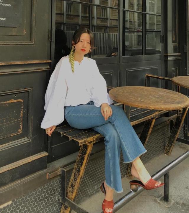 法式衬衫怎么搭配，法式衬衫怎么搭配衣服（你要有一件“法式衬衫”）